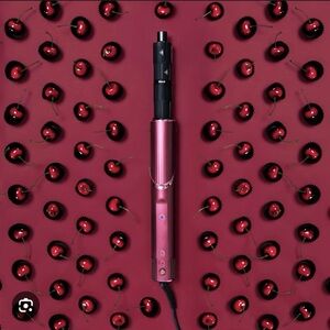 Sleek Black cherry Hair Styling Shark